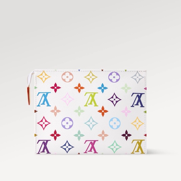 NEW 🩷 Louis Vuitton x Takashi Murakami White Multi Toiletry Pouch 19 *RARE* - Picture 15 of 15